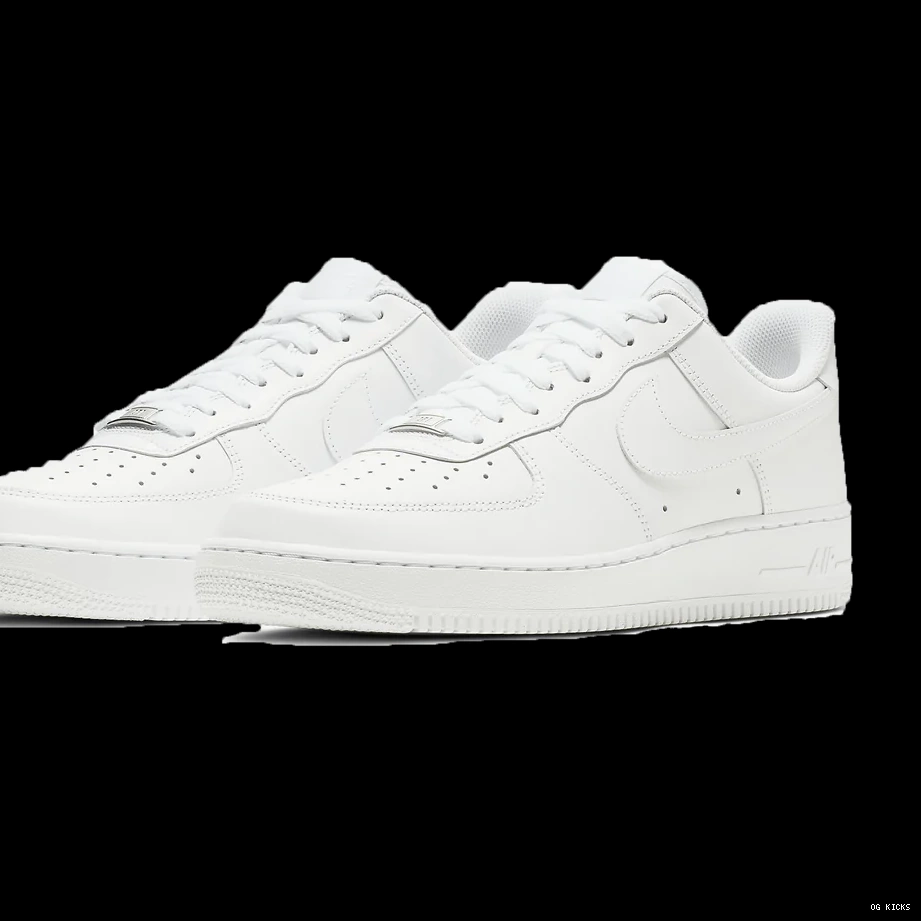 Low White '07' Triple Air Nike Force 1 0825
